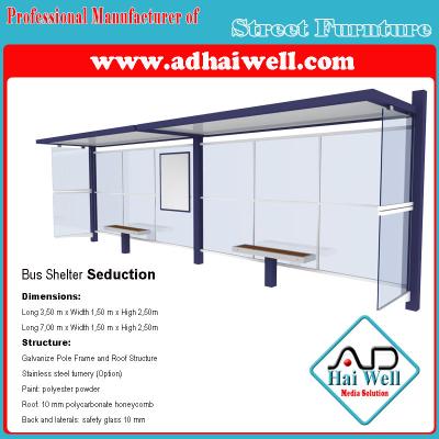 China Bus Stop Lateral Scrolling Light Box for sale