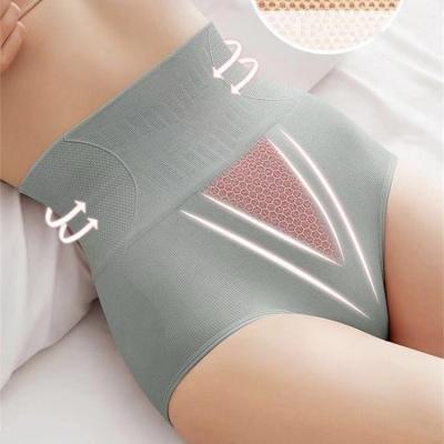 China Women's Hot Selling Antibacterial Seamless Postpartum Top Opa Dama Para Dama Inner Underwear Waist Burning Fat Diet Body Shaping Panties Panties for sale