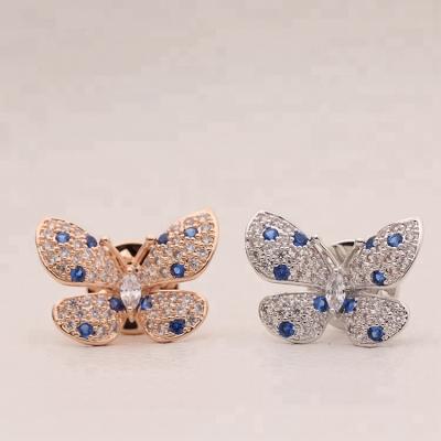 China ALLOY Vintage Fashion Jewelry Lovely Small Butterfly Brooches Pins For Women Men Jewelry for sale