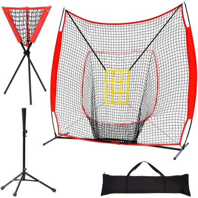 China BN01B Durable High Quality Baseball Practice Hitting Ball Net Batting Tee Set And Carriage, Baseball Net for sale