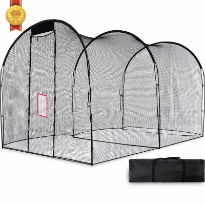 China BC01B Durable High Quality Folding Baseball Net Frame, Baseball Net and Baseball Practice Net, Baseball Batting Cage for sale