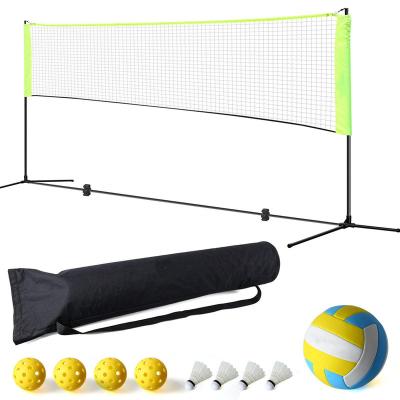 China 3M durable portable net, outdoor badminton net foldable net, badminton BD06B badminton net for sale