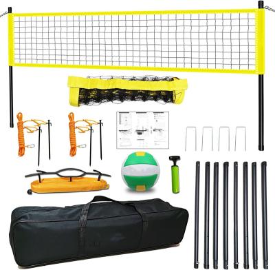 China VN10A Durable Adjustable Net Volleyball Tennis Net Badminton Net, Outdoor Portable Volleyball Net Set System for sale