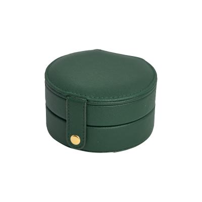 China Custom Multifunctional Travel Portable Jewelery Box Leather Storage Box Jewelry Packing Jewelry Boxes for sale