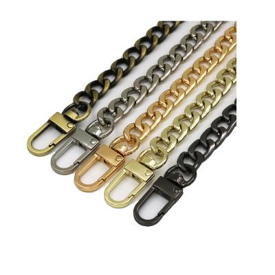 China Eco - Friendly Wholesale Handbag Chains Metal Purse Accessories With Snap Hook Buckles Chain for sale