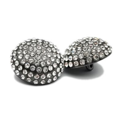 China Viable Fashion Design Apparel Diamond Buttons, Custom Crystal Rhinestone Leg Button For Clothes for sale