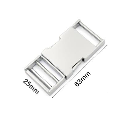 China Factory Eco-friendly Sales Zinc Alloy Quick Release 25mm Side Buckle For Webbing Strap for sale