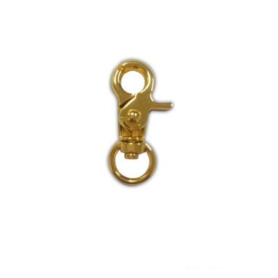 China Gold Eco-friendly Custom Color Strong Metal Dog Hook, Snap Metal Trigger Swivel Hook For Handbag Hardware for sale