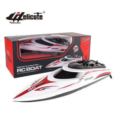 China Helicute helical RC speed racing boat 2.4g /h 25km collision proof for sale