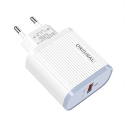 China Single Port Qc3.0 Mobile Phone USB Charger Travel Charging Power Fast Charging Adapter For iPhone 12 Charger Original Wholesale for sale