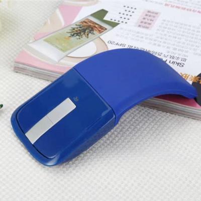 China New Trending 2.4Ghz Foldable Wireless Touch Arc Gaming Mouse Optical Touch Mouse With USB Receiver For Notebook/Laptop for sale