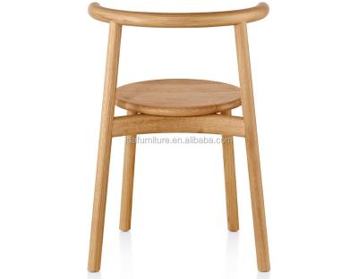 China Super Comfortable Super Comfortable Solo Chair Modern Oak Wood Dining Chair Scandinavian Style Chair for sale