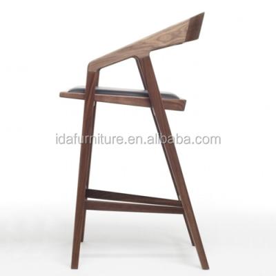 China Modern solid wood bar chair katakanas solid wood stool designed by Sean Dare for sale