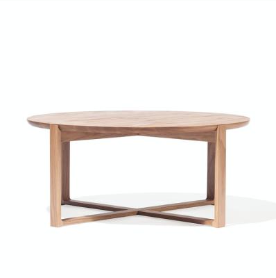 China Modern Living Room Furniture Oak Wood Tea Table Centerpiece Solid Wood Side Table Solid Wood Coffee Table for sale