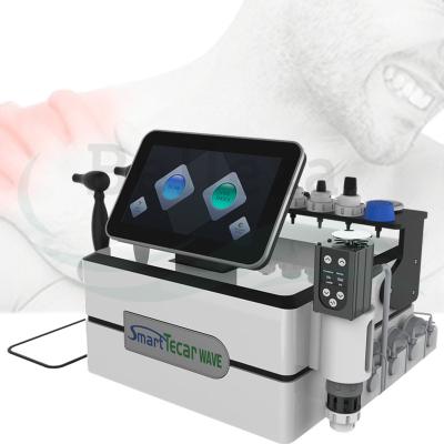 China Physiotherapy 3 in 1 Tecar Indiba Smart Tecar Pain Relief EMS ED Shockwave Therapy for sale