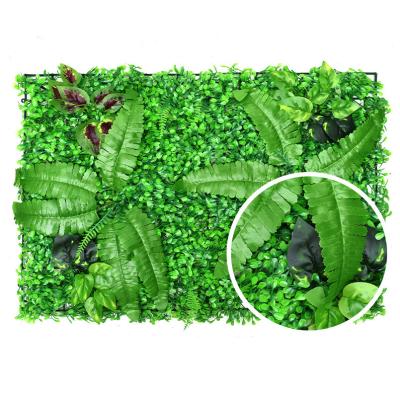 China Minimalist Cheersee Photography Matching Vertical Outdoor Plastic Mat Panel Decor Artificial Plant High Quality Green Wall For Hotel for sale