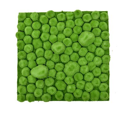 China Wholesale Minimalist Artificial Wall Moss Green Artificial Decorative Moss From Factory Artificial Plastic for sale