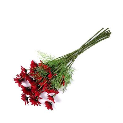 China Nature Real Touch African Daisy Silk Bulk Artificial Decorative Flowers New Colorful Gerbera Flower Silk Daisy Bulk Decorative Flowers for sale