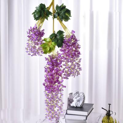 China Wedding artificial wall wisteria flower cualitativo home decoration high for wedding decorations and party decoration for sale