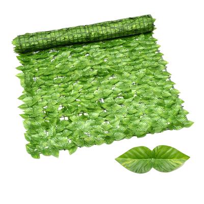 China Factory Direct Sale 50cm*50cm Color Printing Real Touch Artificial Fence Fence , Artificial Green Fence for sale