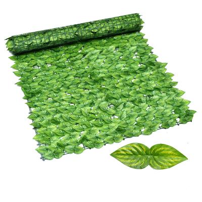 China Factory Direct Sale 0.5m*3m Color Printing Real Touch Artificial Fence Fence , Artificial Green Fence for sale