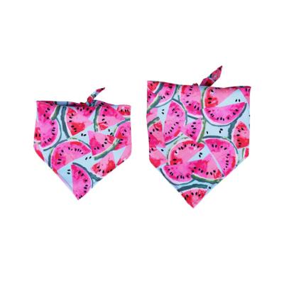 China Viable Dog Bandana Plain With Collar Dog Bandana Funny Plaid Dog Bandana for sale