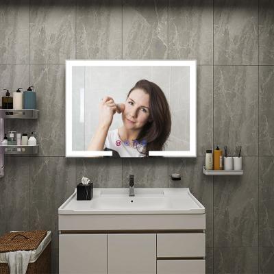 China Vanity Light Anti Fog Wholesale Hanging Light Touch Led Touch Screen Bathroom Mirror for sale