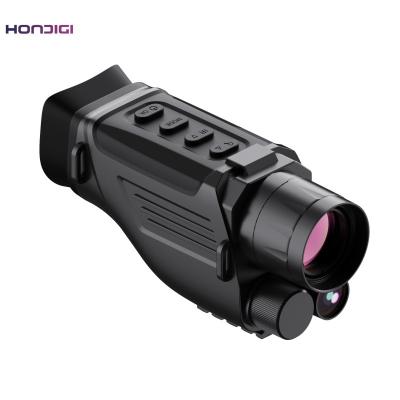 China 200m 5X 1080p Hd Digital Night Vision Monocular With Photo Video Playback Functions for sale