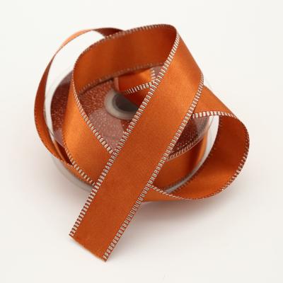 China Ruffle Sanding Customized Ribbon Dyed A120167 1