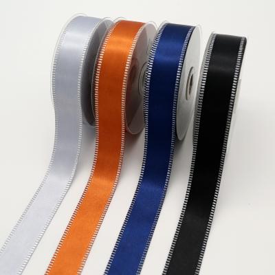 China Ruffle Sanding Customized Ribbon Dyed A120167 1