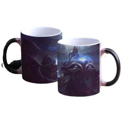 China Custom Ceramic Mug LOL Shadow Viable Electronic Demon Mug Gaming Sports Mugs for sale