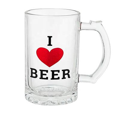 China Innovative Printed Creative Beer Glass Changing Cold Color Glass Cup Magic Mugs Eco-friendly Sustainable for sale