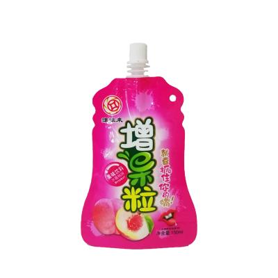 China Recyclable Liquid Spout Bag Stand Up Pouch Waterproof Plastic Bag for sale