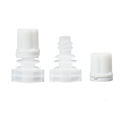 China Non Spill Nice Tube Shape Custom 5mm Non Spill Pe Plastic Screw Cap For Cosmetics Pouch And Hair Products Bag for sale