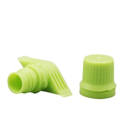 China Non Spill 9.6mm Spout Cap China Manufacturer Supplier Plastic Bottle Plastic Spout Screw Cap For Juice Pouch for sale