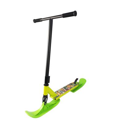 China Youth 2 in 1 cheap price pro ski scooters winter sled sled adult snow stunt scooter for adult for sale