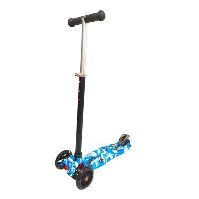 China 120*28mm Child PU Wheel 3 Wheels Kick Scooters For Kids Scooter With Light for sale