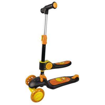 China 2022 New Design Child Toy Kick Scooter With Seat Baby Kids Scooters for sale