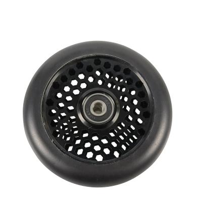 China Kids Scooters CNC Core Stunt Scooter Aluminum Freestyle Kick Comb Honey Wheel Pro Wheels 110mm for sale