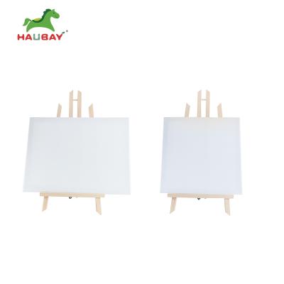 China Art Supply Modern Painting Portable Easel Set Lightweight Toy, New Product Ideas Miniature Easel With Canvas for sale