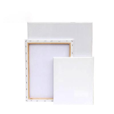 China Lightweight 280g 380g Cotton Canvas Frame Customization Stretched Canvas Mini Size for sale