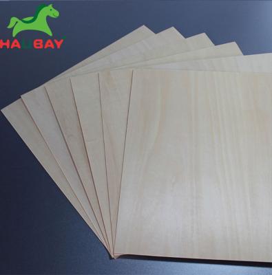 China Jas For Laser Cutting 2021 China Gold Supplier Plywood Hand Pattern Low Core Poplar Wood Base Made for sale