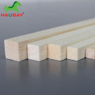 China Lightweight Model 1000*4*4mm /1000*6*6mm 1000*8*8mm Balsa Wood Strip Stick for sale