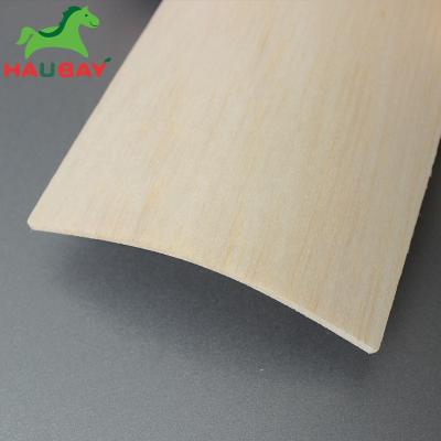 China 2021 New Popular Model Paulownia Wood Material 1000*100*1mm 1000*100*2mm 1000*100*3mm Wood Sheet for sale