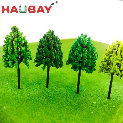 China 2021 Best Price Poplar Model Handcrafted The Pine Tree Handmade Building Scale Model for sale