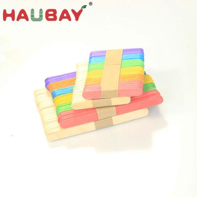 China Sustainable Birch 65mm 93mm Wooden Ice Cream Sticks Popsicle Hot Sale House Supplier, 114mm 150mm Wooden Craft Wooden Ice Lolly Cream Stick for sale