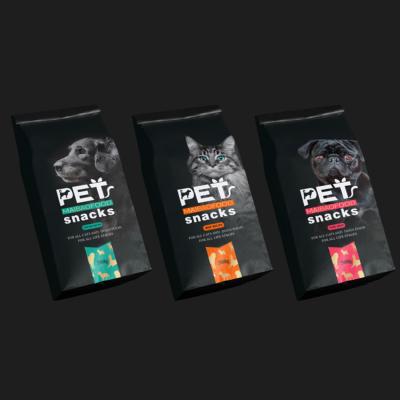 China Pet Food Pouch Packet Pouch Package Zipper Eco Friendly Plastic Moisture Proof Custom Packaging Bag for sale