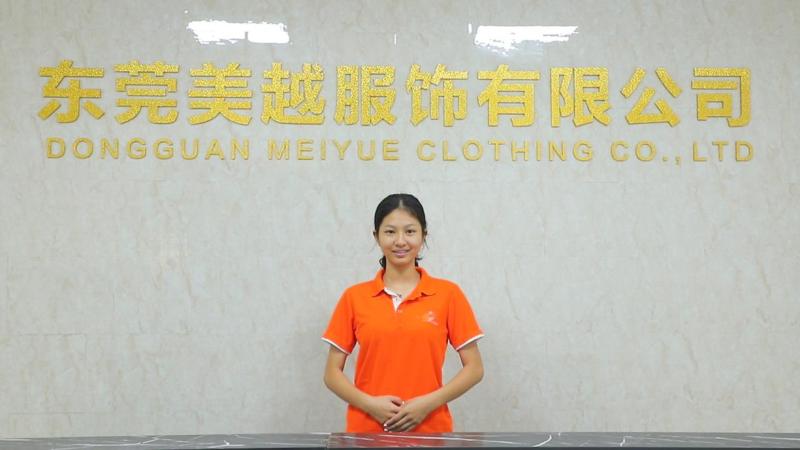 Verified China supplier - Dongguan Meiyue Clothing Co., Ltd.