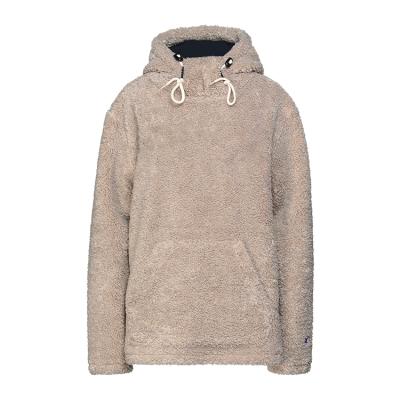 China New Arrival Anti-Wrinkle High Quality Sherpa Hoodies Long Sleeves Solid Color Solid Color For Women for sale