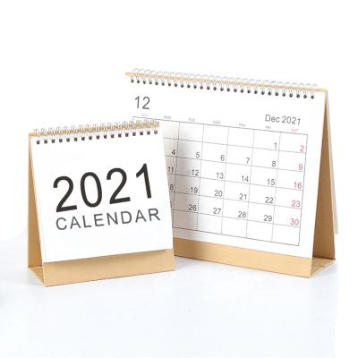 China Custom Table Calendar 2021-2022 Desk Calendar Advent Calendar Printing for Official, Advertising and Promotional for sale